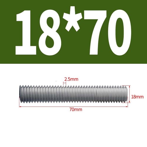 A2 Stainless Steel Threaded Rod Full Thread Studding Bar M10 M12 M14 M16 M18 M20 - Picture 104 of 133