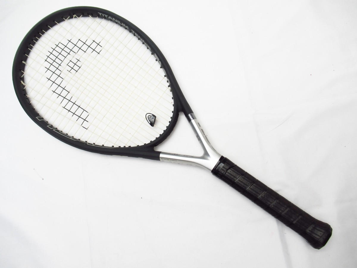 HEAD TITANIUM Ti.S6 OVERSIZE TENNIS RACQUET (4 3/8) NEW GRIP