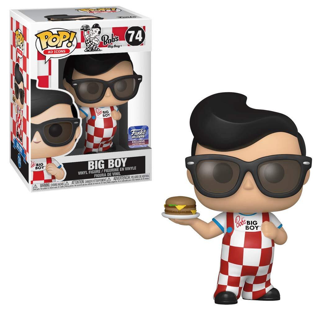 Funko Pop! Iconos Publicitarios: Bob'S Big Boy [Con Gafas] #74 Hollywood Gran Inauguración Li