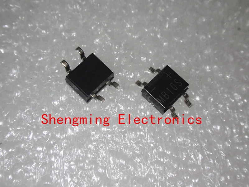 20PCS MB10S 0.5A 1000V SMD Bridge Rectifier - Bild 1 von 1