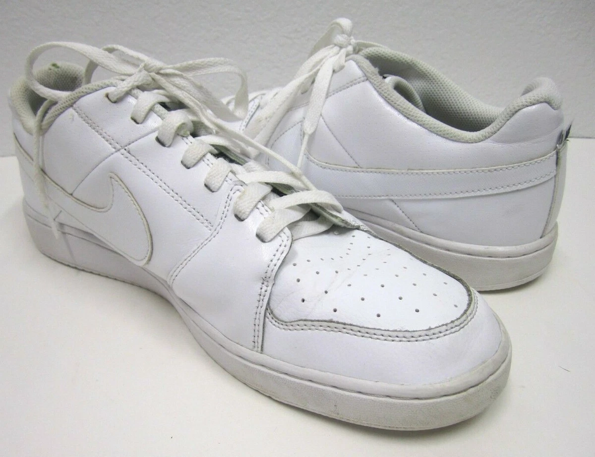 uitglijden wijk aansluiten NIKE Backboard II white athletic sneakers shoes sz 13 eur 47.5 mens #42b |  eBay