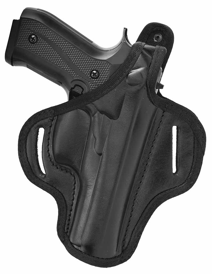 Akar | OWB Thumb Break Leather Belt Holster Fits Beretta 92FS