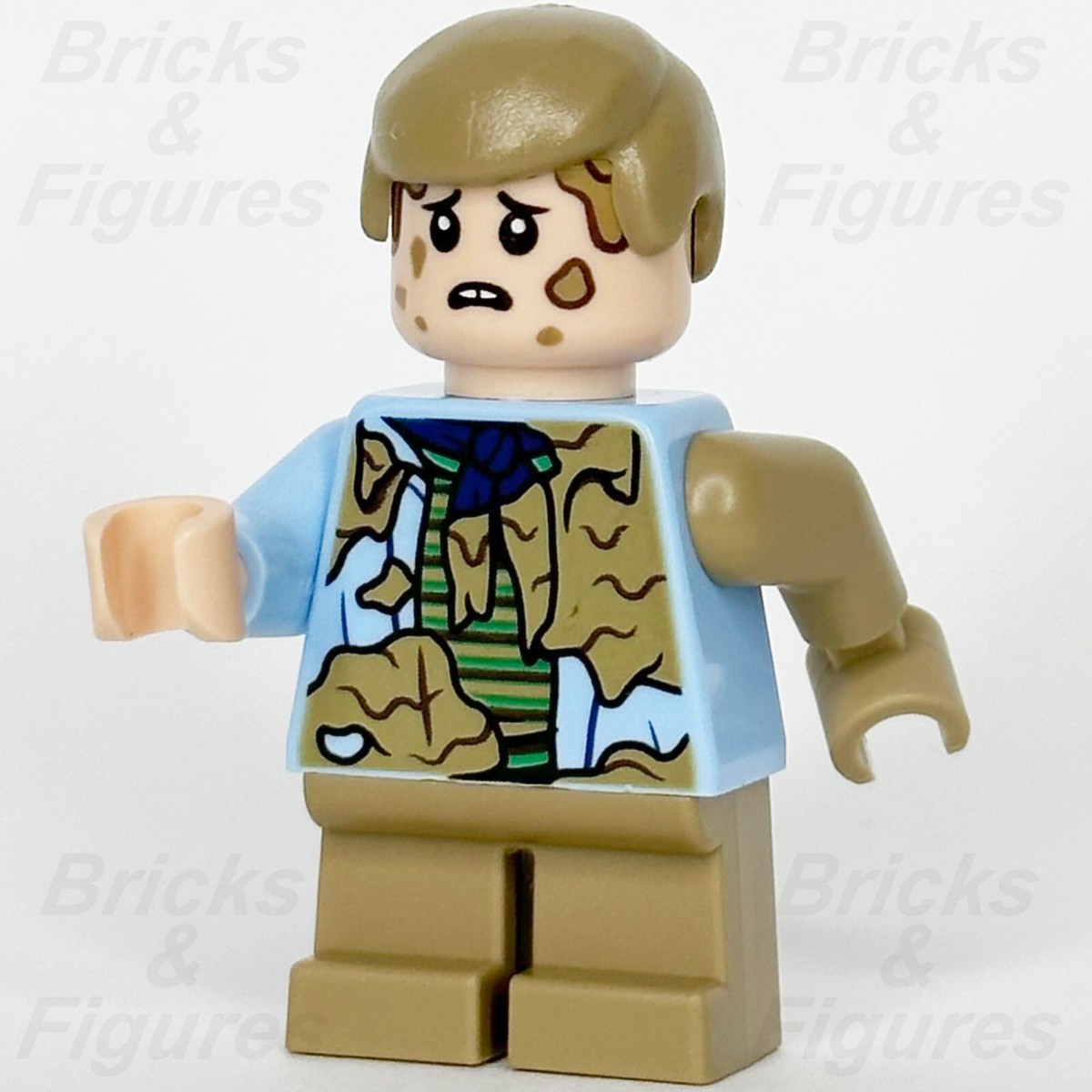 LEGO® Jurassic World Tim Murphy Minifigure Dirt Stains Jurassic