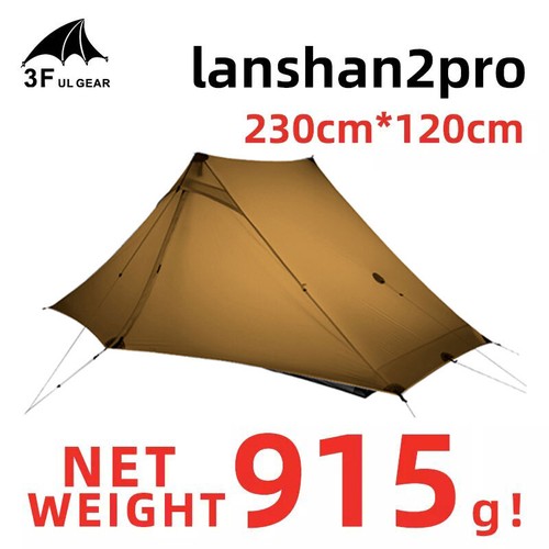 3F UL GEAR LanShan 2 Pro 2 Person Outdoor Ultralight Camping Tent 3