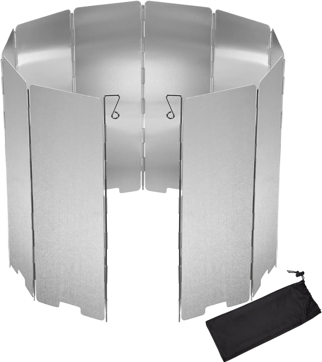 Pare-vent de réchaud pliable pour vos pique-niques et randonnées en montagne