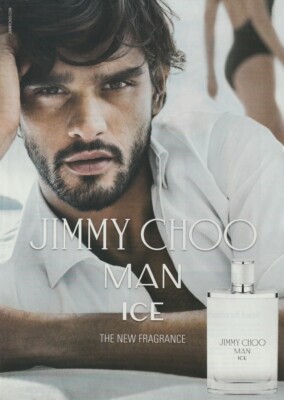 Werbepapier - Advertising Paper - Man Ice von Jimmy Choo 