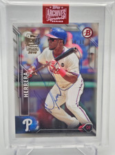 Odubel Herrera 2019 Topps Archives Signature Series 2016 Bowman Auto /38