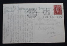 'LONG LIVE TH' Sandown, Isle of Wight 1953 Slogan postmark on a Shankli postcard