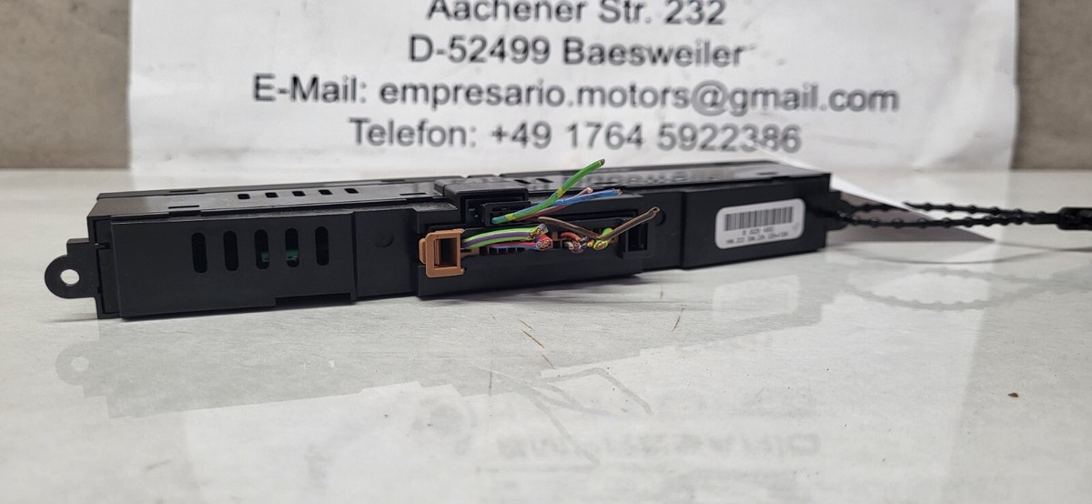 BMW E46 Cabrio Schaltzentrum Schalterleiste Verdeck Sitzheizung 