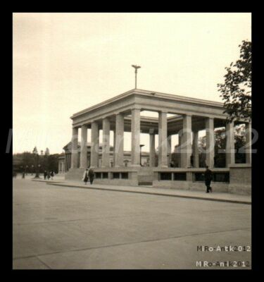 Photo, German tour Fam. from Braunschweig '37, eternal guard in Munich, 5026-...