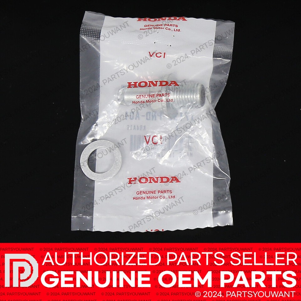 Genuine Honda/Acura PCV Valve + Washer - OEM Part 17130-PND-A01, Direct Replacement