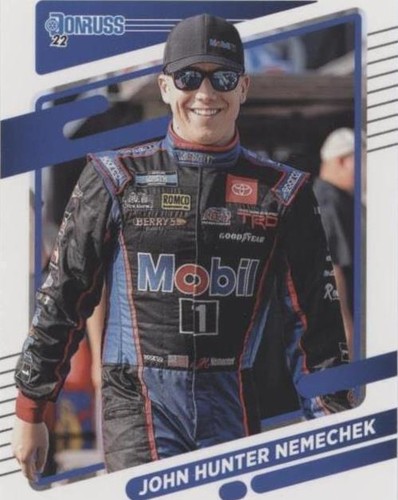 HUNTER ✖️ HUNTER John Hunter Nemechek 2021 Panini Chronicles XR - NASCAR Green- RC