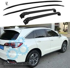 4pcs Crossbar Cross Bar Side Rail Roof Rack Bar Fit For Acura Rdx 2013-2017 2018