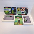 Super Nintendo SNES 2 Game Lot (Golf)