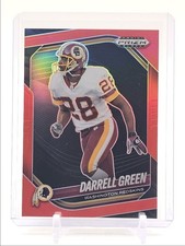 DARRELL GREEN 2025 PANINI PRIZM BLACK FOOTBALL RED REDSKINS /299 Q4832