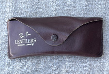Rare Vintage Ray Ban Leathers Bausch Lomb EMPTY Sunglasses Case Patent Pending