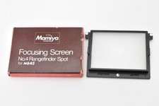Mamiya Focusing Screen no.4 Rangefinder Spot For M645 From Japan Near Mint 
