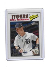 2026 Topps Heritage Chrome Trey Sweeney #203