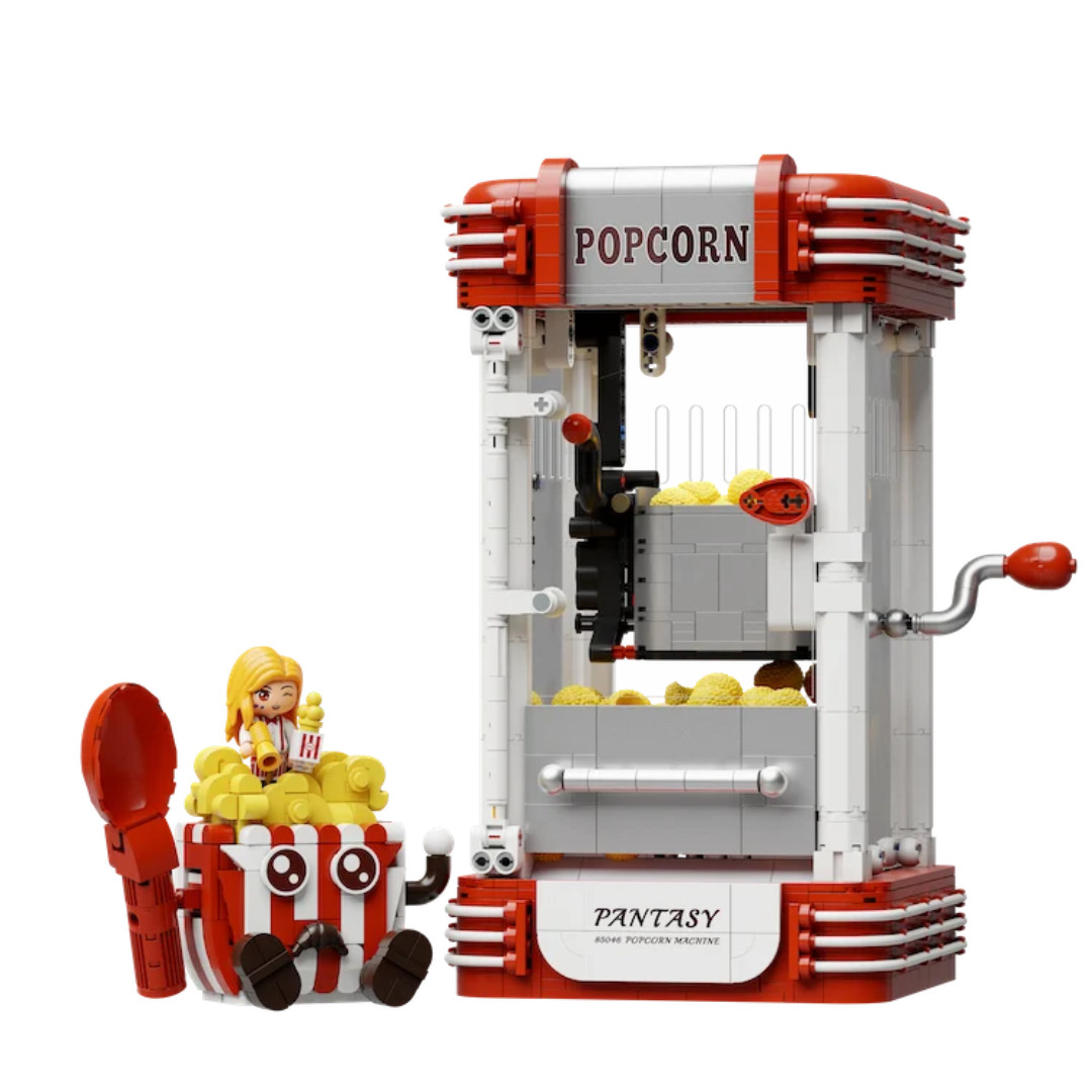 Machine à Popcorn PANTASY Retro Collection : maquette de collection premium