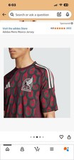adidas Mexico Men's Soccer Jersey Maroon Green White Officially Licensed