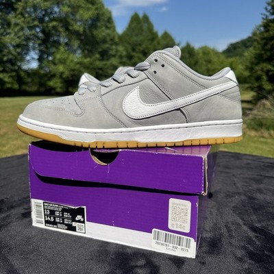 Size 13 SB Dunk Low Grey/White/Gum OG All