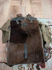 WW2 Original German WWII Backpack / Tornister – Cowhide Fur Military Rucksack