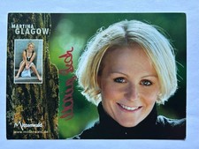 original signierte Biathlon Autogrammkarte Martina Beck geb. Martina Glagow