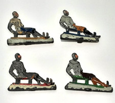 4 Hans Heinrichsen Winter Fest Lead Figures Sledding