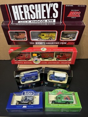 6 Boxed Lledo Days Gone - 1983 Hershey s/Arnott s/Boots/Rowntrees/Tetley