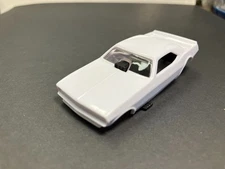 AUTO-WORLD ~ " CUDA  FUNNY CAR  " unpainted BODY ~ NEW~ use on AFX  AURORA  TYCO