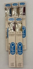5- VTG Oral B Toothbrush 35 Adult 4 Row Soft Bristle USA Dentist Office Owned