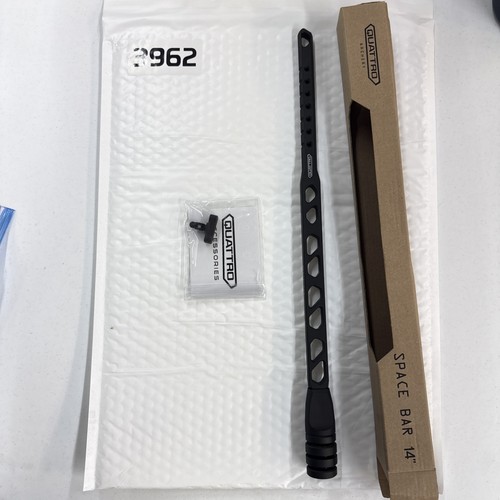 Item 3962 - Quattro Archery Stabilizers - 14” Space Bar - Black 