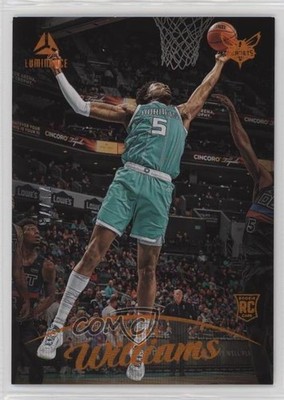 2022 Panini Chronicles Luminance Orange 71/75 Mark Williams #142 Rookie RC 1e7