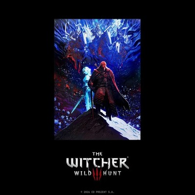 The Witcher Displate - Ultra Limited Edition - The Wild Hunt  XXX/500