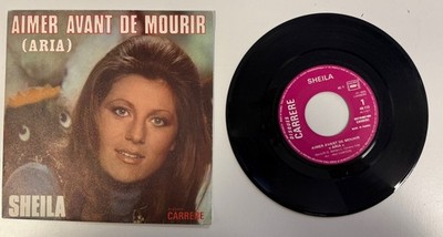 Sheila Aimer Before De Mourit, Instrumentalversion Schallplatte 45T 7'' Vinyl / V08B