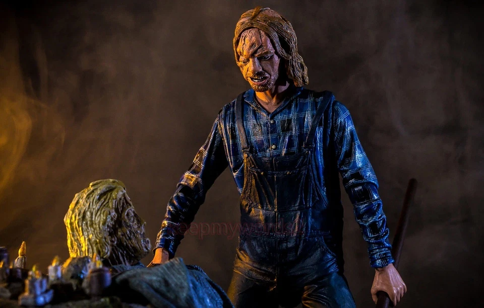 Friday the 13th Jason Voorhees Part 2 Action Figure Horror NECA Idea Regalo - Immagine 4 di 4