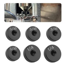 Brake Line Flaring Tool Kit 6pcs 316 14 Double Flare Adapters Steel.. Brake Line Flaring Tool Kit 6pcs 316 14 Double Flare Adapters Steel..