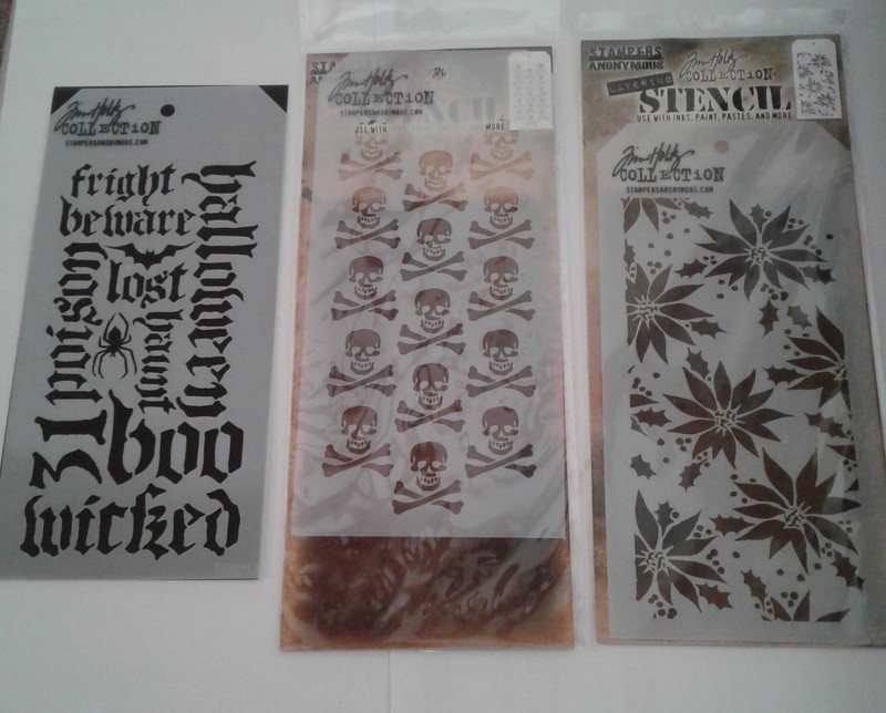 Stampers Anonymous Tim Holtz Layering Stencils
