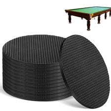12 Pcs Pool Table Leveling Kit: 0.2" Thickest Rubber Shims for Billiard Pool ...