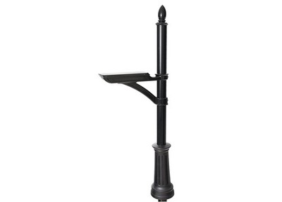 Architectural Mailboxes Hamilton Aluminum Mailbox Post, Compatibility Code F,...