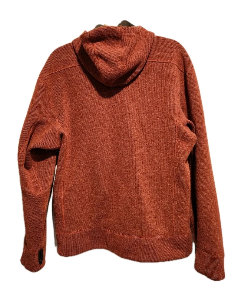 Outdoor Research Hombres Exit Sudadera con Capucha Mezcla de Lana Chaqueta Naranja Talla Grande Foto 2 de 4