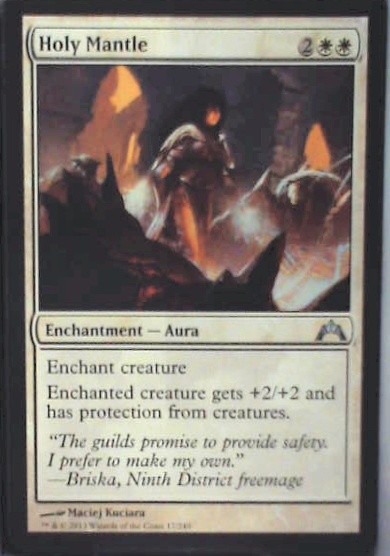 Holy Mantle - Gatecrash: #17, Magic: The Gathering Nm C263