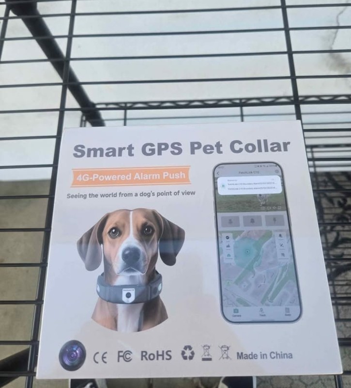 *BRAND NEW/SEALED* FetchLink C10 Dog Collar 4G GPS Waterproof Alarm, Android/iOS