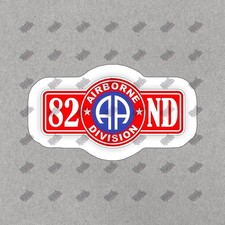 82nd Airborne Division Vinyl Sticker Military Decal Perfect for Water 363365