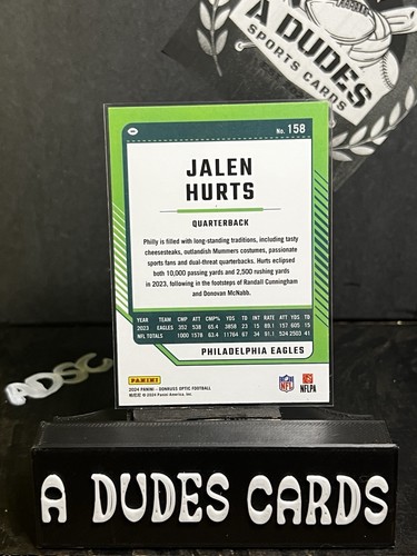 2024 Donruss Optic - #158 Jalen Hurts - Picture 2 of 2