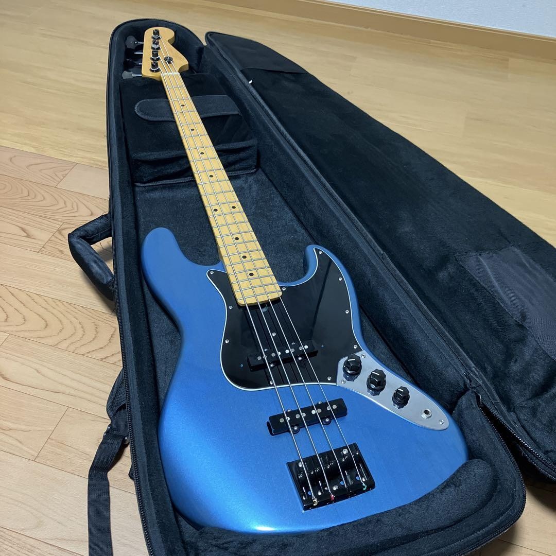 MOMOSE ジャズベース エレキベース 4弦 サンバースト スタックノブ