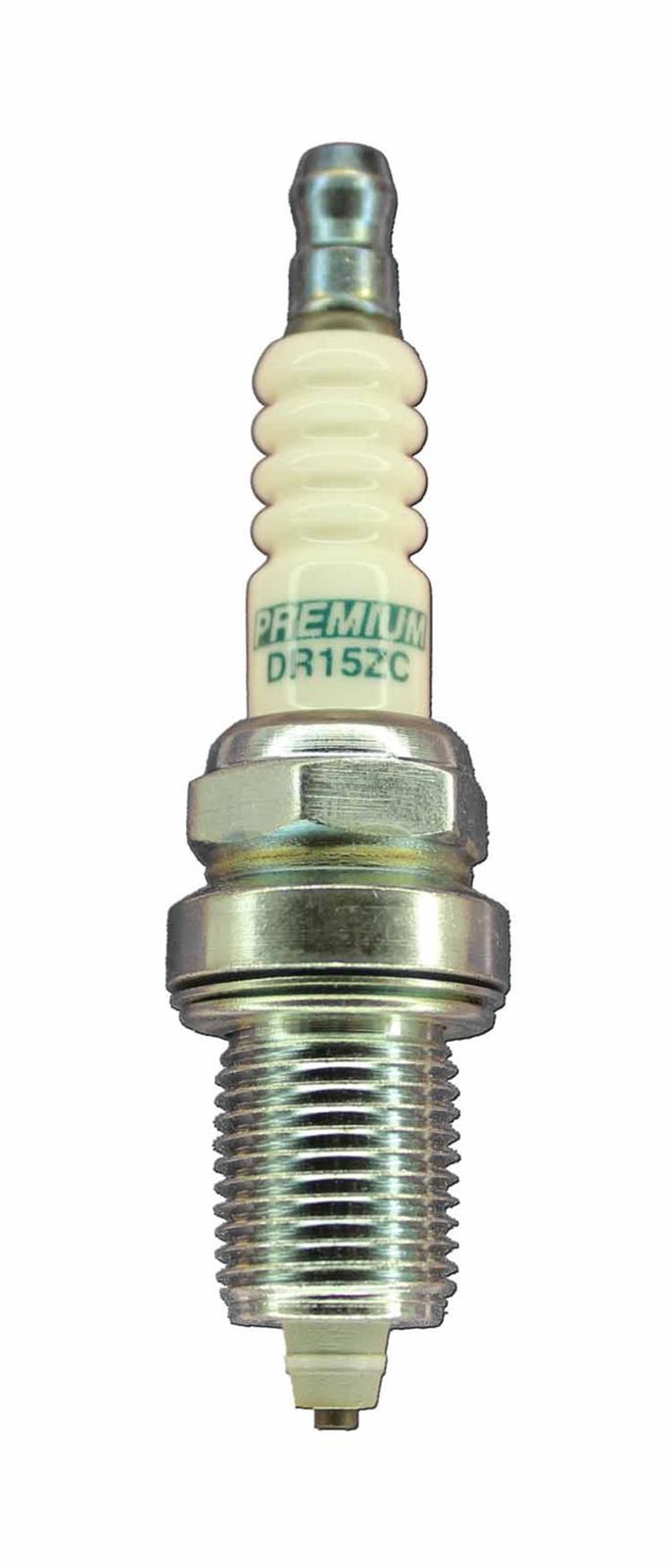 Brisk Spark Plug 14 mm Thread 19 mm Reach Heat Range 15 Each DR15ZC