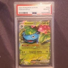 Pokémon Venusaur ex PSA 10 Sv07: Stellar Crown 001/142 Double Rare Holo EX
