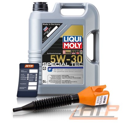 5 L LITER LIQUI MOLY SPECIAL TEC F 5W-30 MOTOR-ÖL MOTOREN-ÖL 32099336