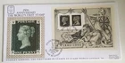 GB QEII 1990 Stanley Gibbons Penny Black MS Benham FDC Stampworld SHS Cat £50+